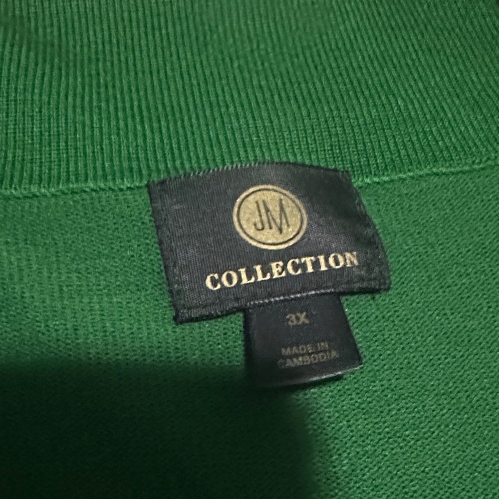 Green Cardigan with Button Detail - Picture 6 of 6